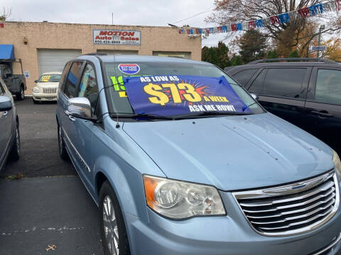 2012 Chrysler Town and Country for sale at Motion Auto Sales in West Collingswood Heights NJ