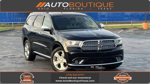 2017 Dodge Durango Citadel