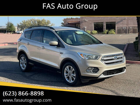 2017 Ford Escape for sale at FAS Auto Group in Phoenix AZ