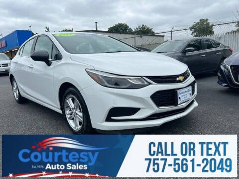 2017 Chevrolet Cruze for sale at Courtesy Auto Sales in Chesapeake VA