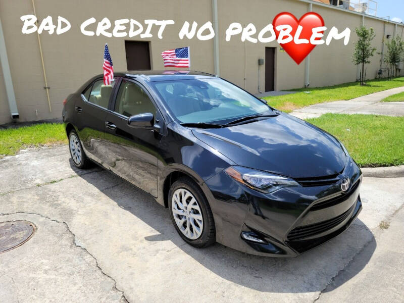 2019 Toyota Corolla for sale at Hispanos Cars 4 Less by Cadena Motors, Inc. in Houston TX