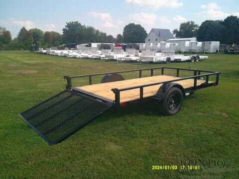 2026 Liberty Trailers Single Axle Utility LU3K78X12