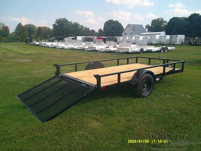 2026 Liberty Trailers Single Axle Utility LU3K78X12