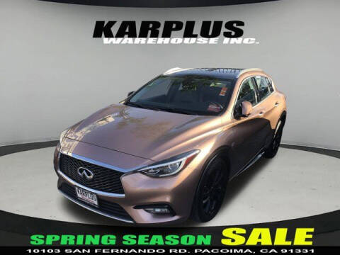 2018 Infiniti QX30 for sale at Karplus Warehouse in Pacoima CA