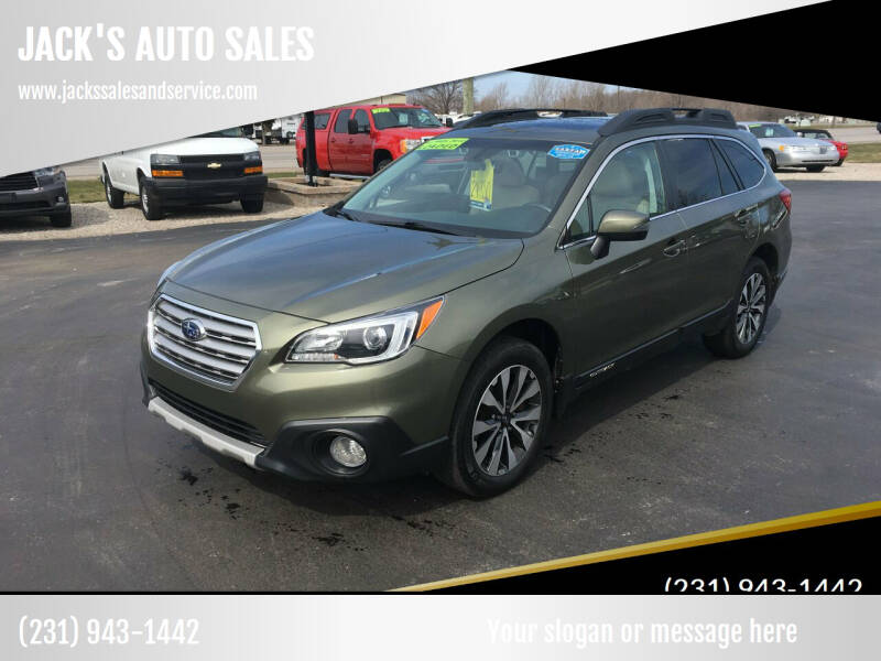 2017 Subaru Outback for sale at JACK'S AUTO SALES in Traverse City MI
