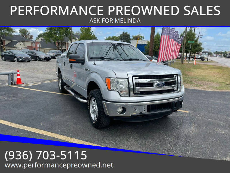 2013 Ford F-150 for sale at PERFORMANCE PREOWNED SALES in Conroe TX