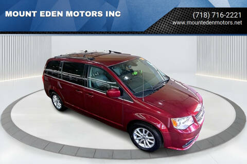 2018 Dodge Grand Caravan for sale at MOUNT EDEN MOTORS INC in Bronx NY