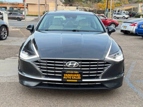 2021 Hyundai Sonata Hybrid Blue