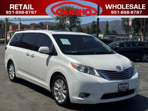 2011 Toyota Sienna for sale at Car SHO in Corona CA