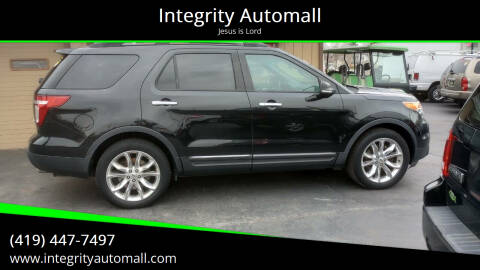 2014 Ford Explorer for sale at Integrity Automall in Tiffin OH