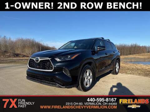 2023 Toyota Highlander for sale at Firelands Chevrolet of Vermillion in Vermilion OH