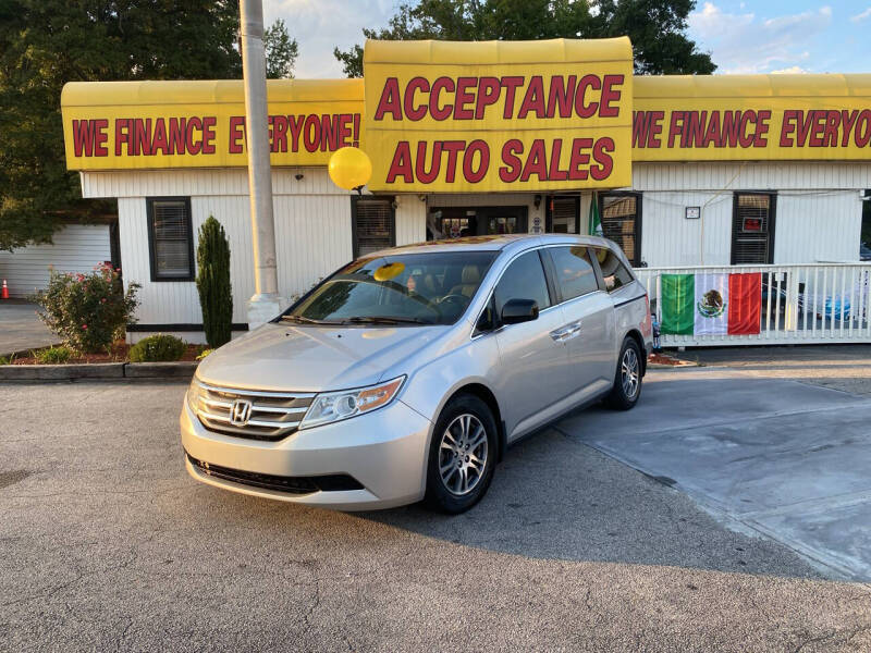 2012 Honda Odyssey for sale at Acceptance Auto Sales in Lithia Springs GA