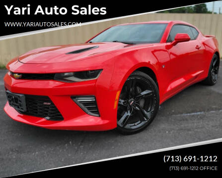 2016 Chevrolet Camaro for sale at Yari Auto Sales in Houston TX