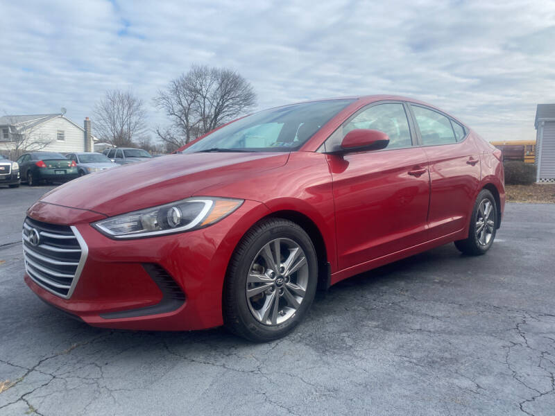 2017 Hyundai Elantra for sale at Barnsley Auto Sales in Oxford PA