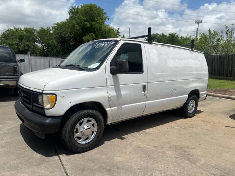 2003 Ford E-150 for sale at Buy-Fast Autos in Houston TX