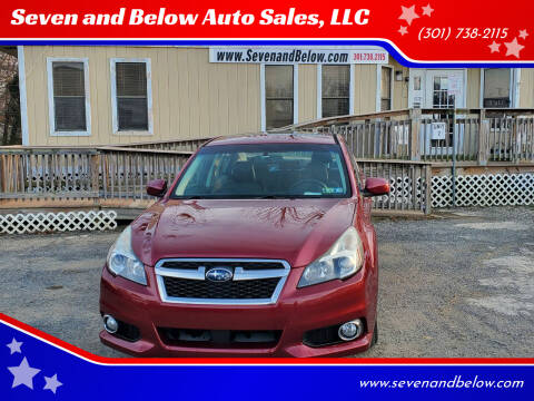 2013 Subaru Legacy for sale at Seven and Below Auto Sales, LLC in Rockville MD