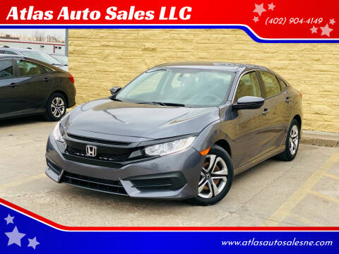 2016 Honda Civic for sale at Atlas Auto Sales LLC in Lincoln NE