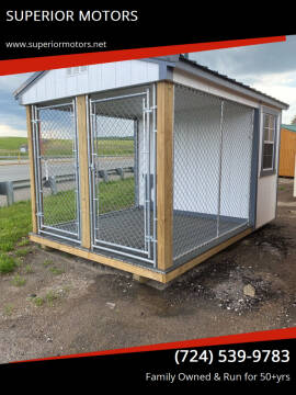  xBackyard Outfitters Dog Kennel for sale at SUPERIOR MOTORS - Sheds in Latrobe PA