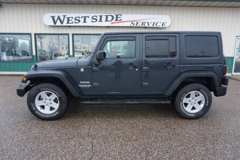 2017 Jeep Wrangler Unlimited for sale at West Side Service in Auburndale WI