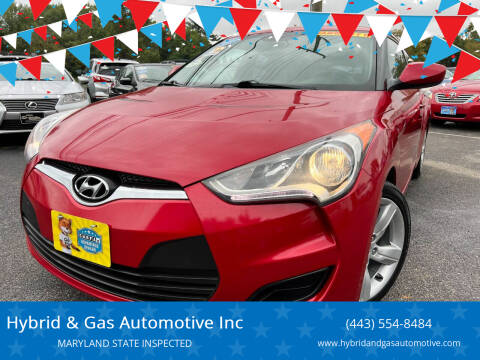 2014 Hyundai Veloster for sale at Hybrid & Gas Automotive Inc in Aberdeen MD