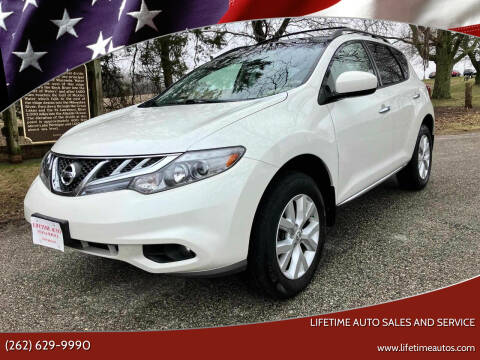 2013 Nissan Murano for sale at Lifetime Auto Sales and Service in West Bend WI