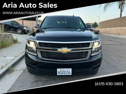 2016 Chevrolet Suburban for sale at Aria Auto Sales in El Cajon CA