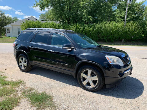 2012 GMC Acadia for sale at GREENFIELD AUTO SALES in Greenfield IA