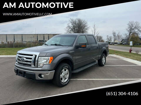 2012 Ford F-150 for sale at AM AUTOMOTIVE in Forest Lake MN