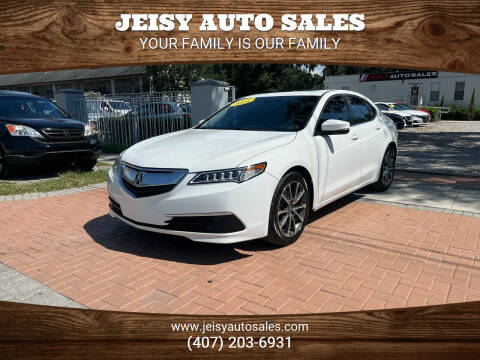 2015 Acura TLX for sale at JEISY AUTO SALES in Orlando FL