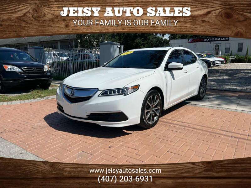 2015 Acura TLX for sale at JEISY AUTO SALES in Orlando FL