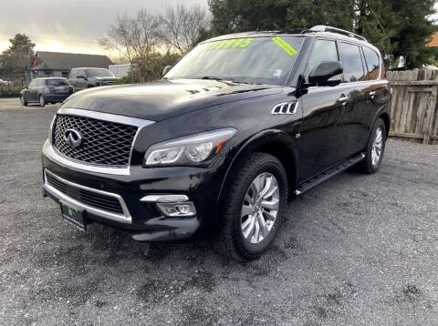 2017 Infiniti QX80 for sale at Brookwood Auto Group in Forest Grove OR