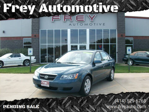 2007 Hyundai Sonata for sale at Frey Automotive in Muskego WI