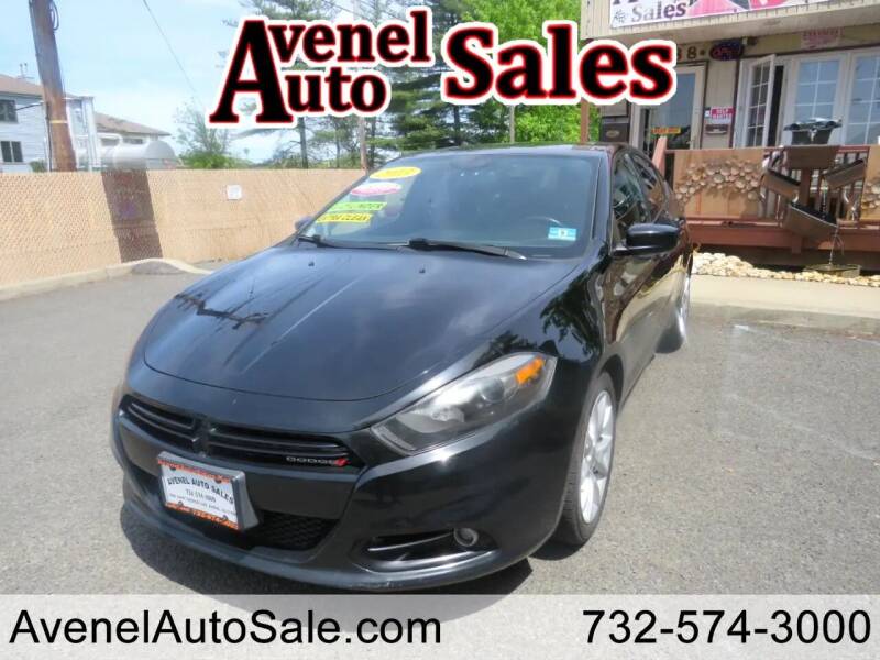 2013 Dodge Dart for sale at Avenel Auto Sales in Avenel NJ