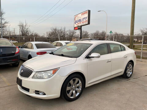 2013 Buick LaCrosse for sale at QUALITY AUTO SALES in Wayne MI