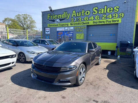 2015 Dodge Charger for sale at Friendly Auto Sales in Detroit MI