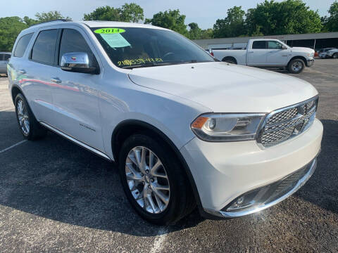 2014 Dodge Durango for sale at Fernando's Auto Sales LLC. in Dallas TX