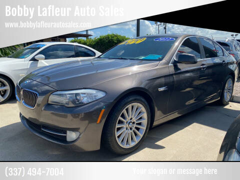 2012 BMW 5 Series for sale at Bobby Lafleur Auto Sales in Lake Charles LA