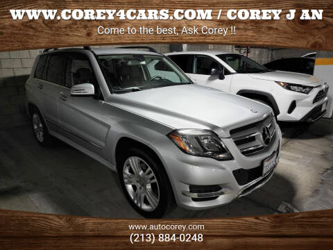 2015 Mercedes-Benz GLK for sale at WWW.COREY4CARS.COM / COREY J AN in Los Angeles CA