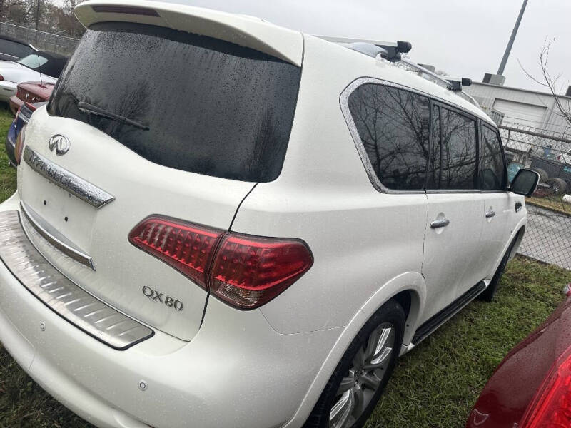 2014 Infiniti QX80 for sale at SCOTT HARRISON MOTOR CO in Houston TX