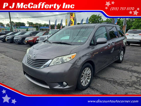 2011 Toyota Sienna for sale at P J McCafferty Inc in Langhorne PA