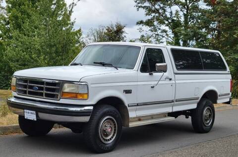 1992 Ford F-250 for sale at CLEAR CHOICE AUTOMOTIVE in Milwaukie OR