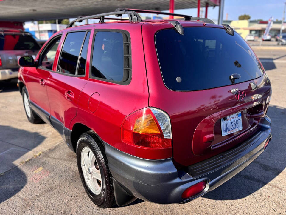 2001 Hyundai SANTA FE for sale at North County Auto in Oceanside, CA