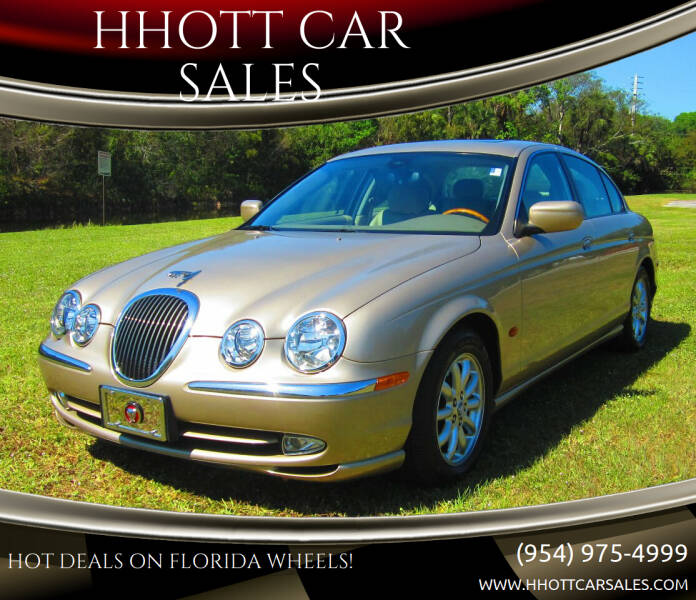 2001 Jaguar S-Type for sale at HHOTT CAR SALES in Deerfield Beach FL
