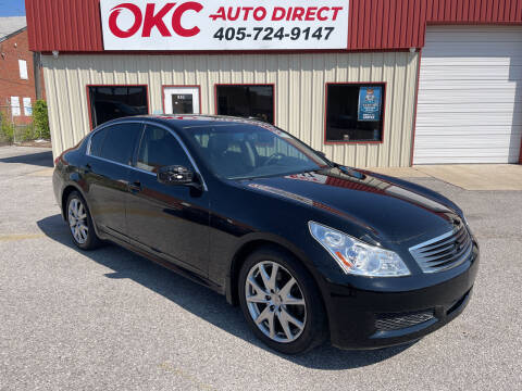 2009 Infiniti G37 Sedan for sale at OKC Auto Direct, LLC in Oklahoma City OK