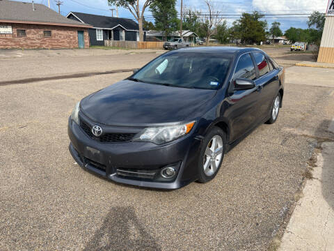 2012 Toyota Camry for sale at 3W Motor Company in Fritch TX