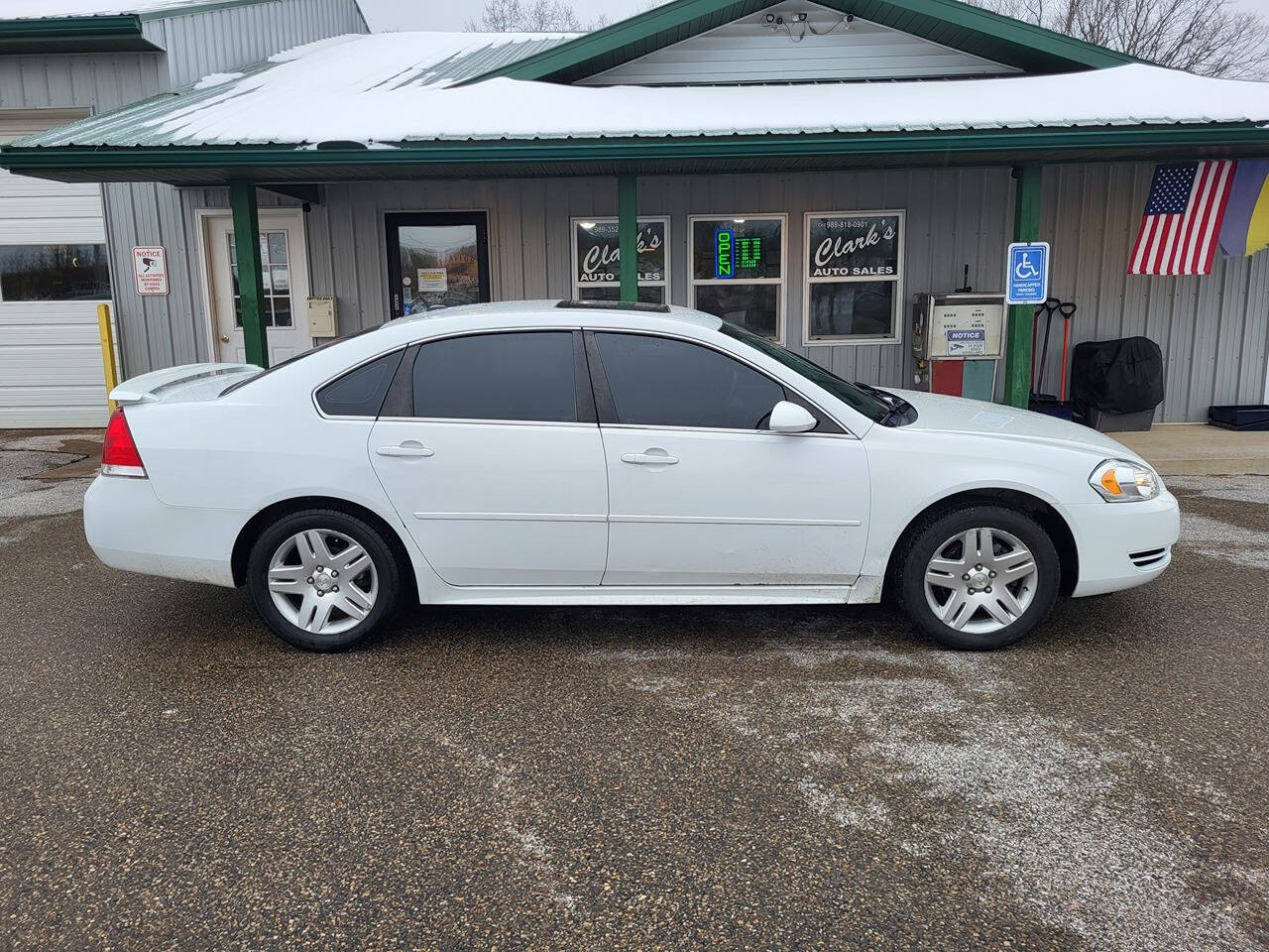 2012 Chevrolet Impala for sale at Clarks Auto Sales Inc in Lakeview, MI