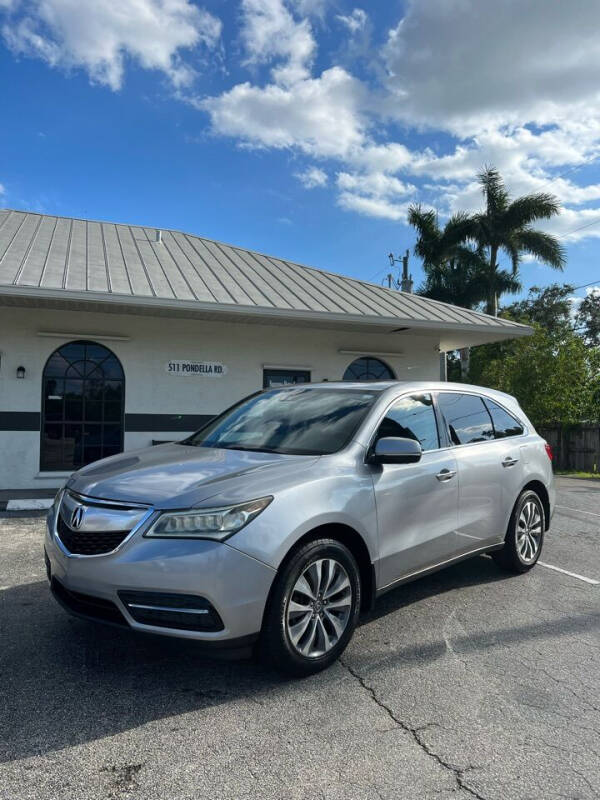 2016 Acura MDX for sale at Supreme Motor Sports in North Fort Myers FL