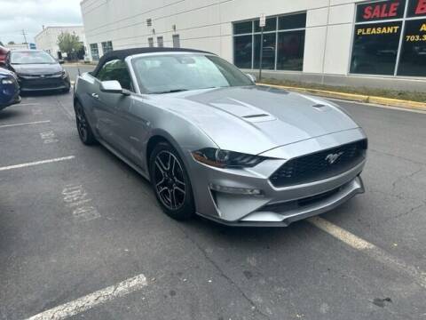 2021 Ford Mustang for sale at Pleasant Auto Group in Chantilly VA