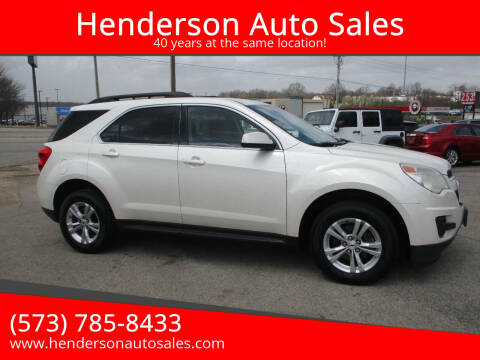 2015 Chevrolet Equinox for sale at Henderson Auto Sales in Poplar Bluff MO