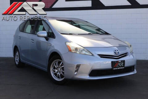 2012 Toyota Prius v for sale at Auto Republic Fullerton in Fullerton CA